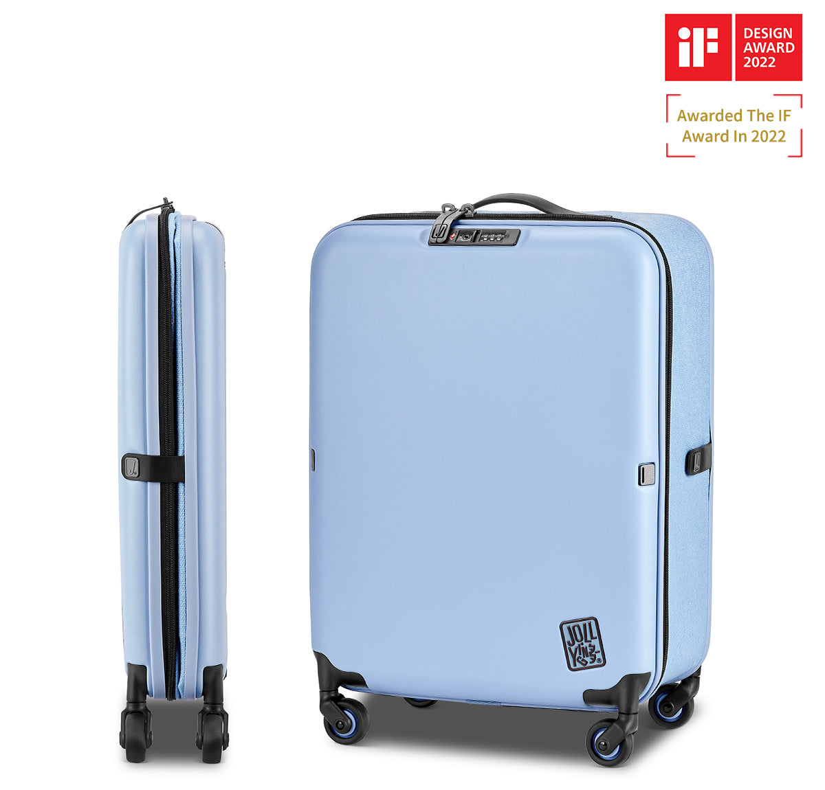 20" Lite Foldable Carry On Luggage | Jollying Pebble