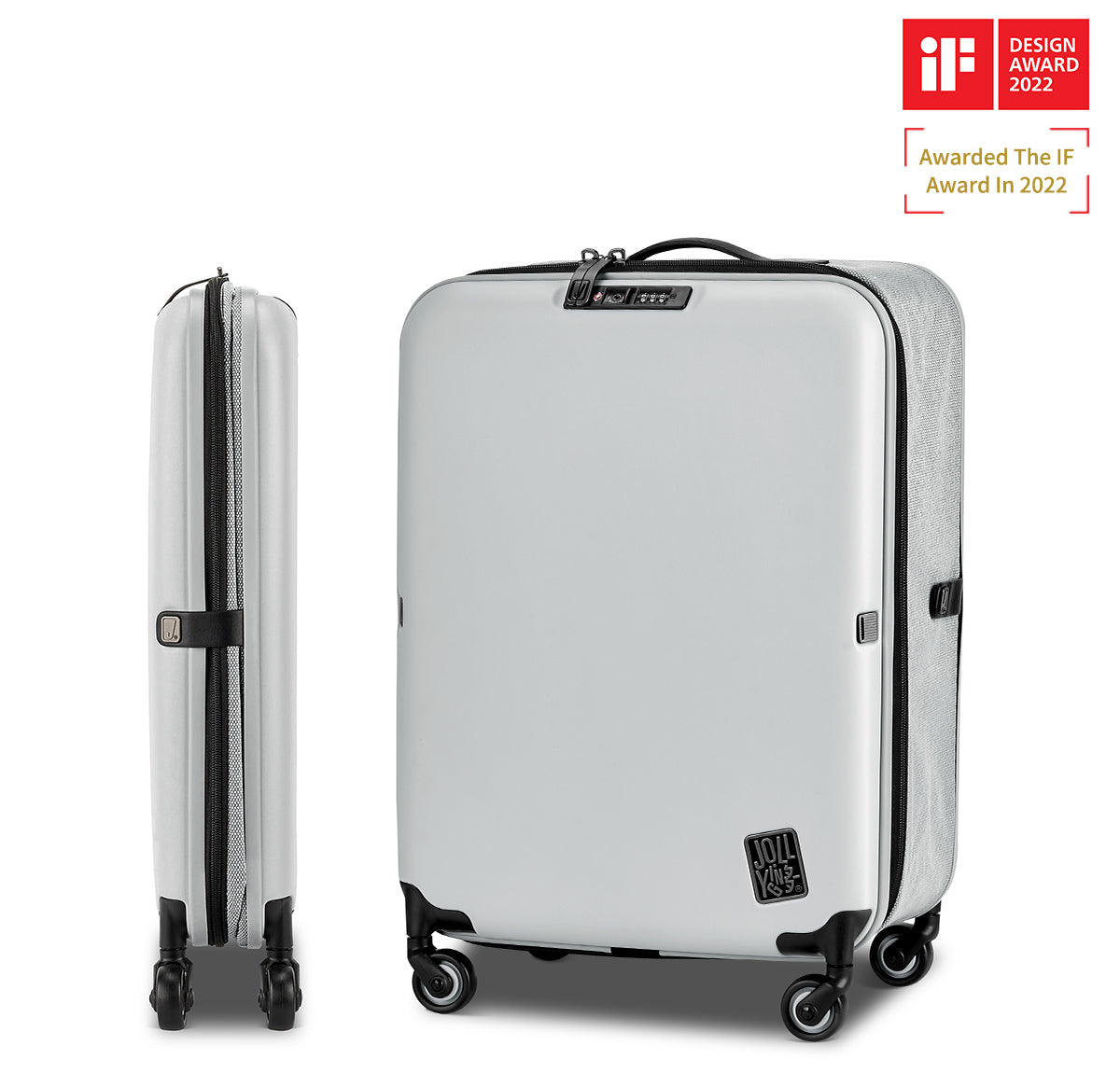 20" Lite Foldable Carry On Luggage | Jollying Pebble