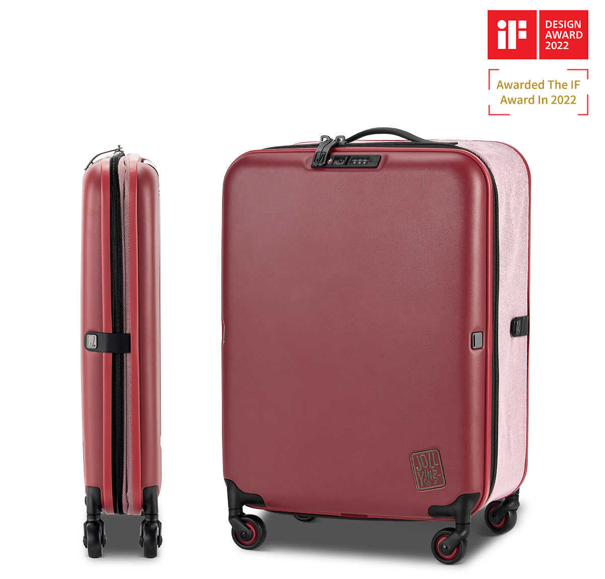 20" Lite Foldable Carry On Luggage | Jollying Pebble