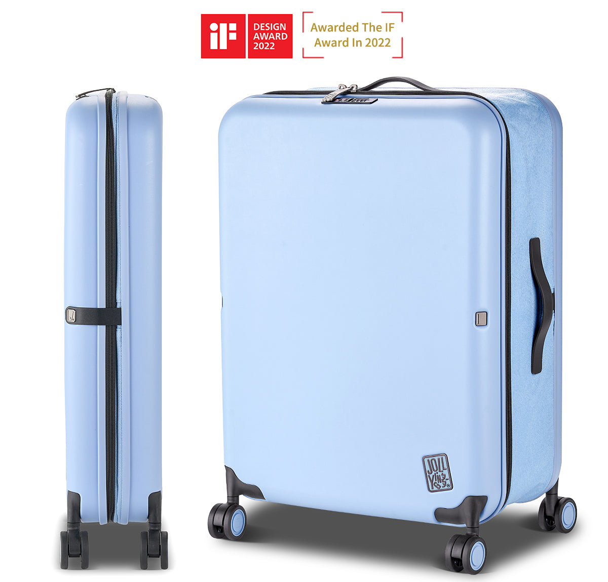 30" Foldable Check In Suitcases | Jollying Pebble