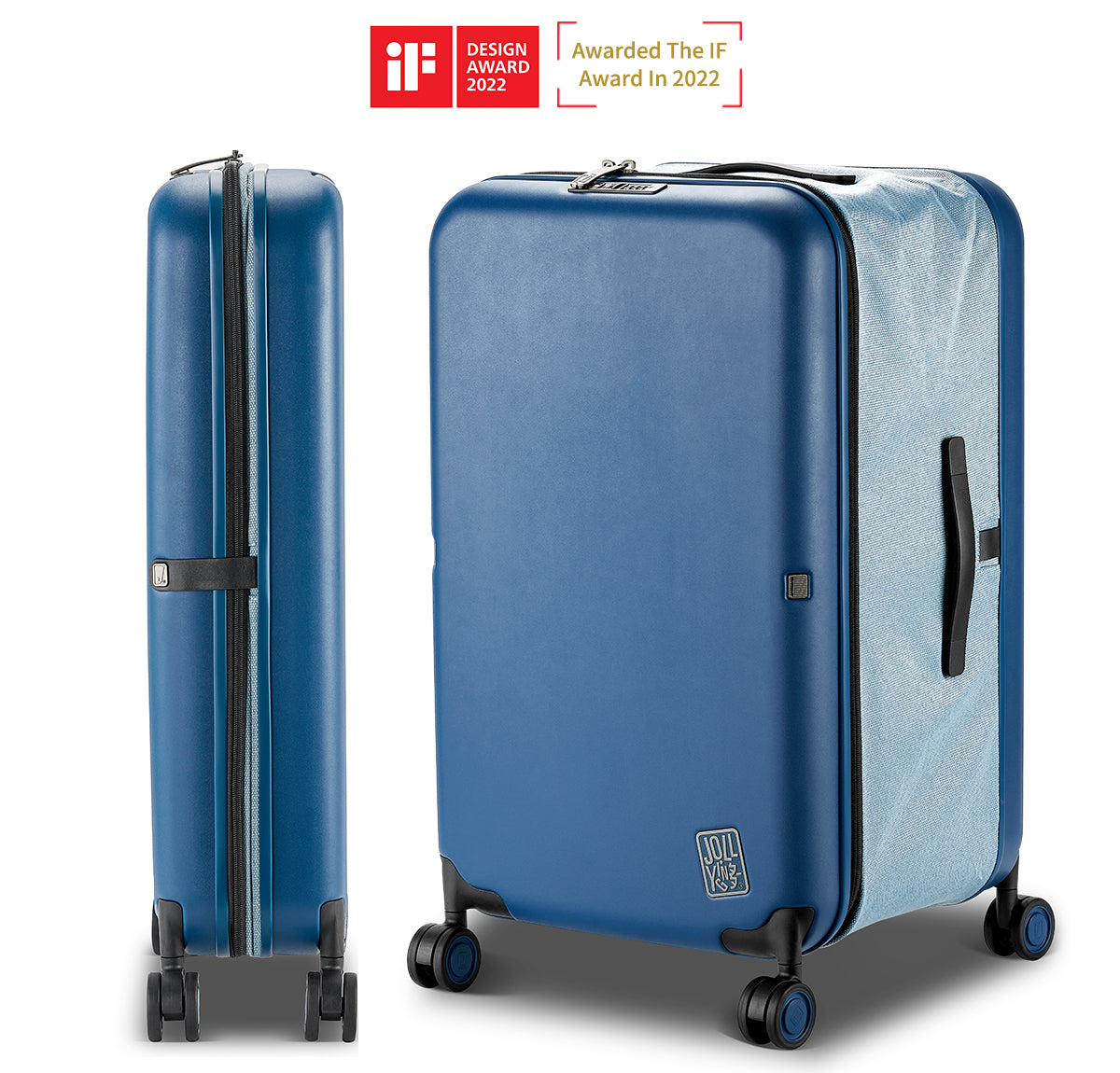 30”Trunk Foldable Check In Suitcase | Jollying Pebble