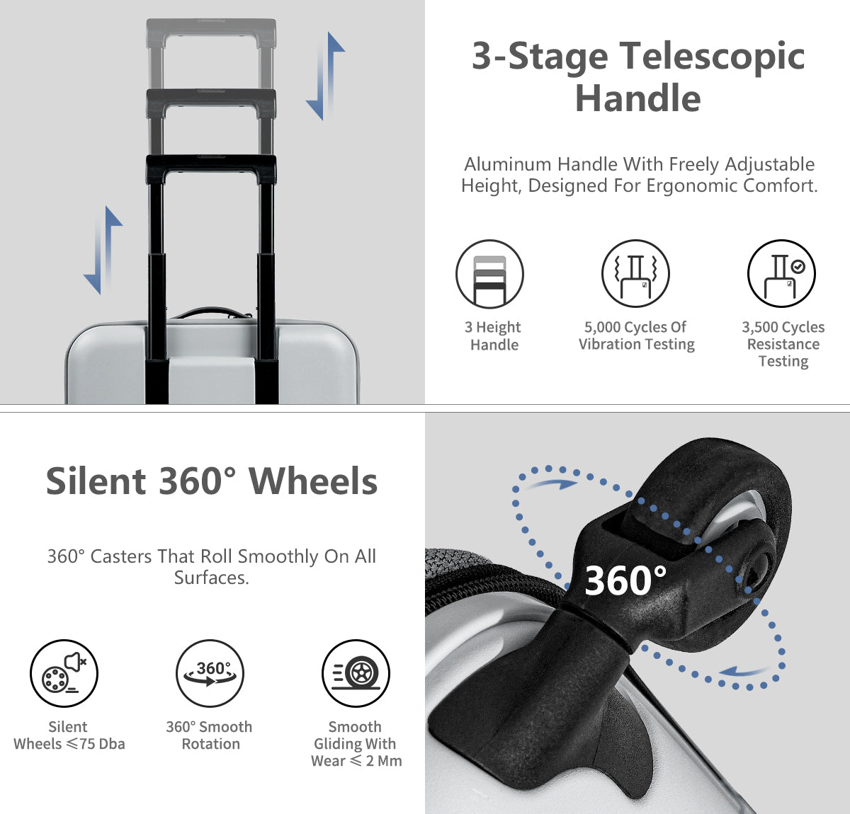 PEBBLE 20インチLite 折り畳み式スーツケース(35L)