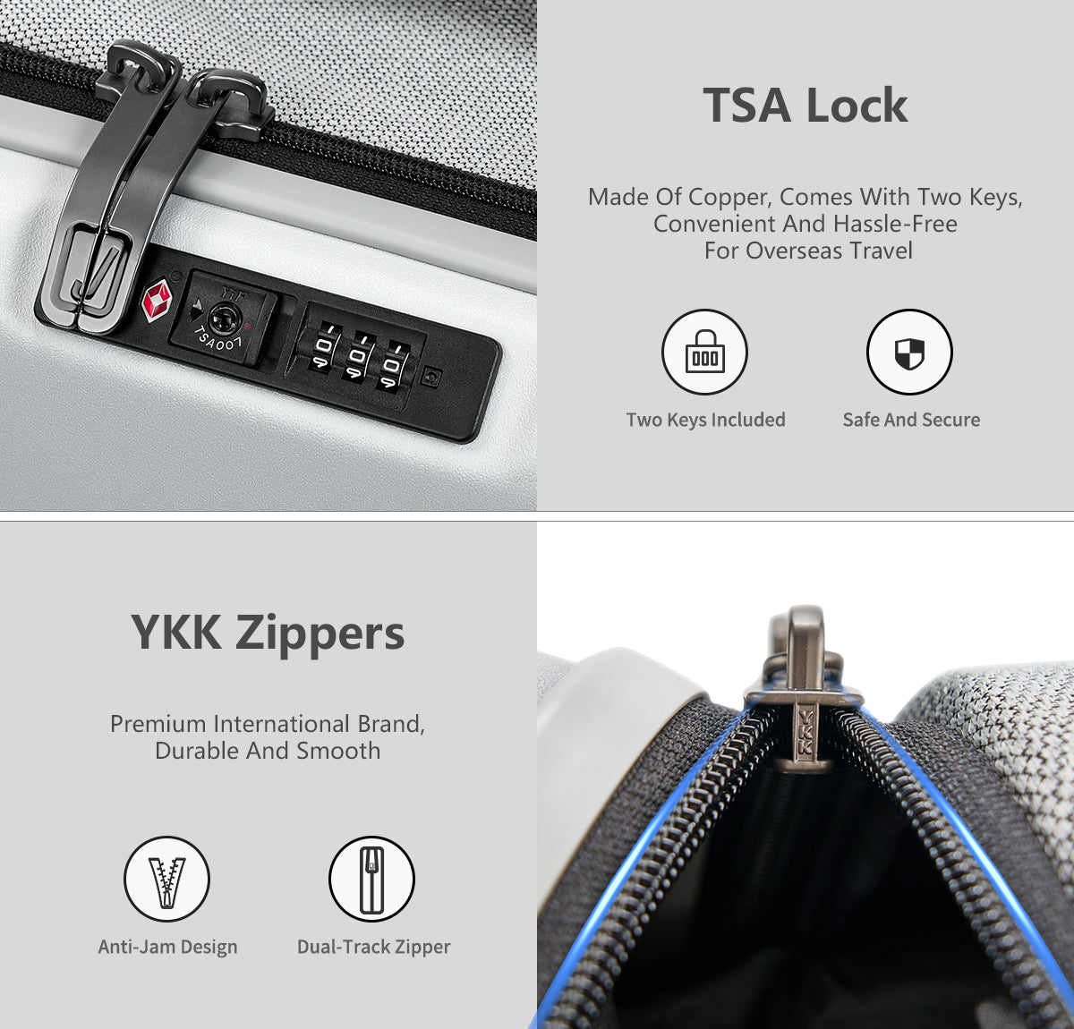 PEBBLE 20インチLite 折り畳み式スーツケース(35L)