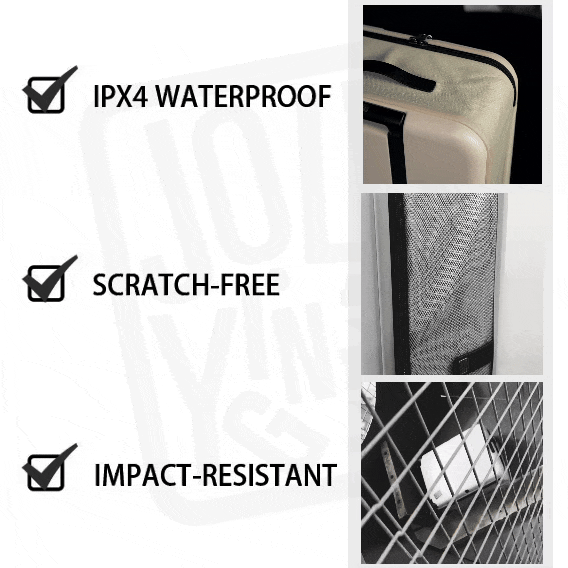 24" Collapsible Check In Suitcase