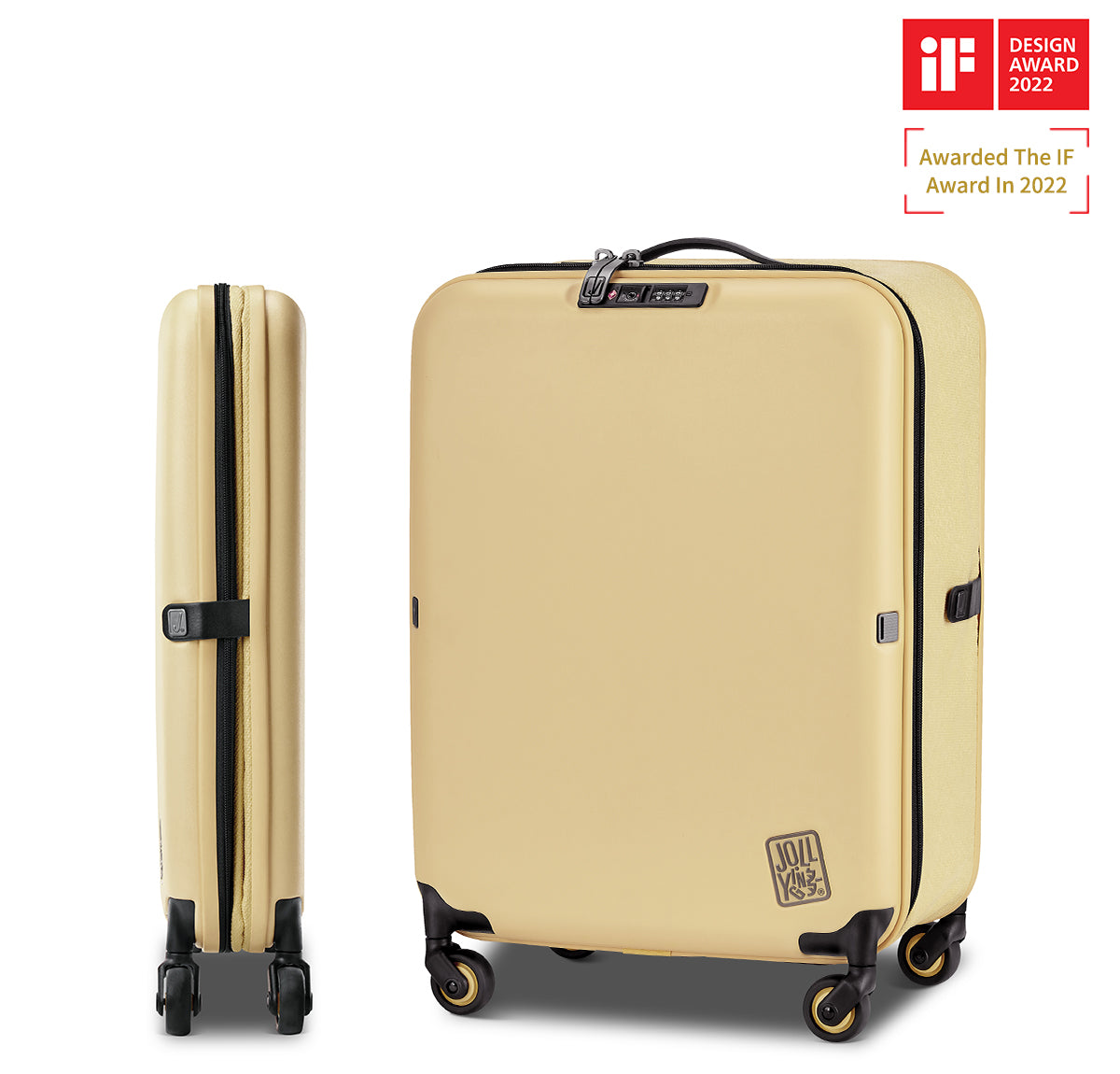 20" Foldable Carry On Suitcase | Jollying Pebble