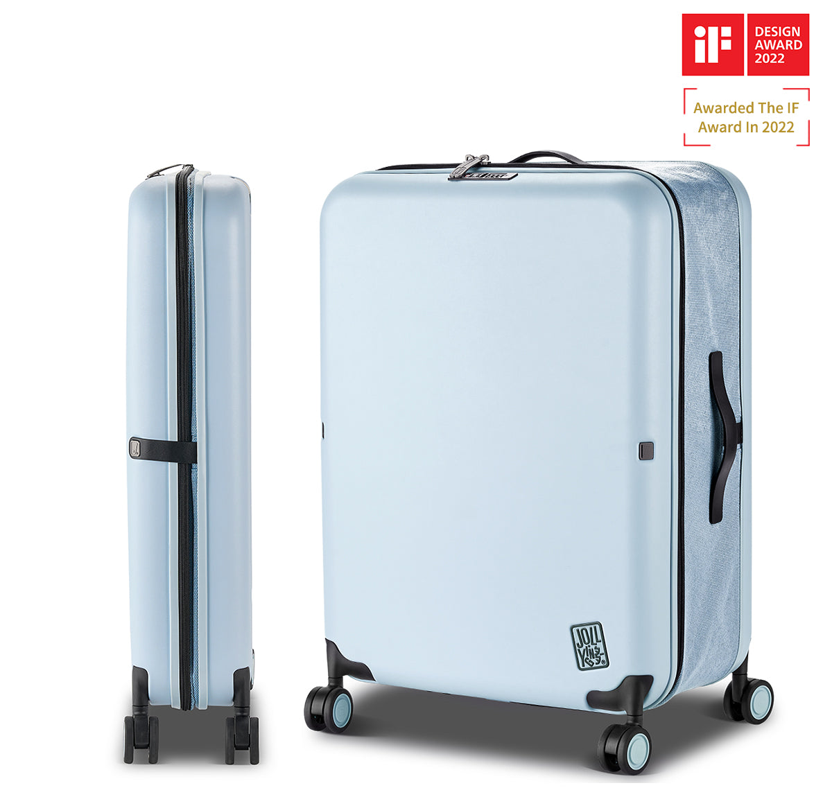 30" Collapsible Check In Suitcase