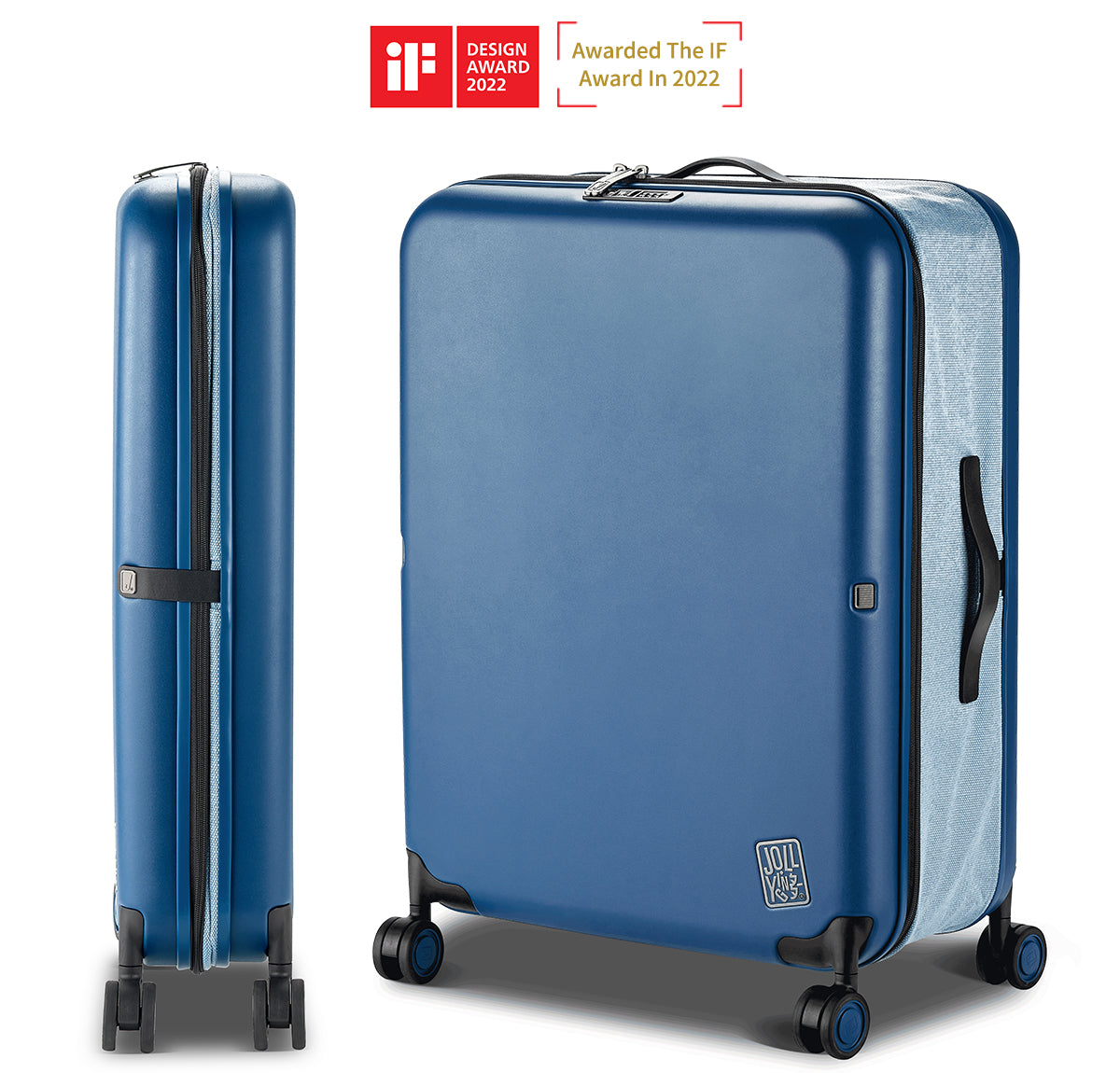 30" Foldable Check In Suitcases | Jollying Pebble