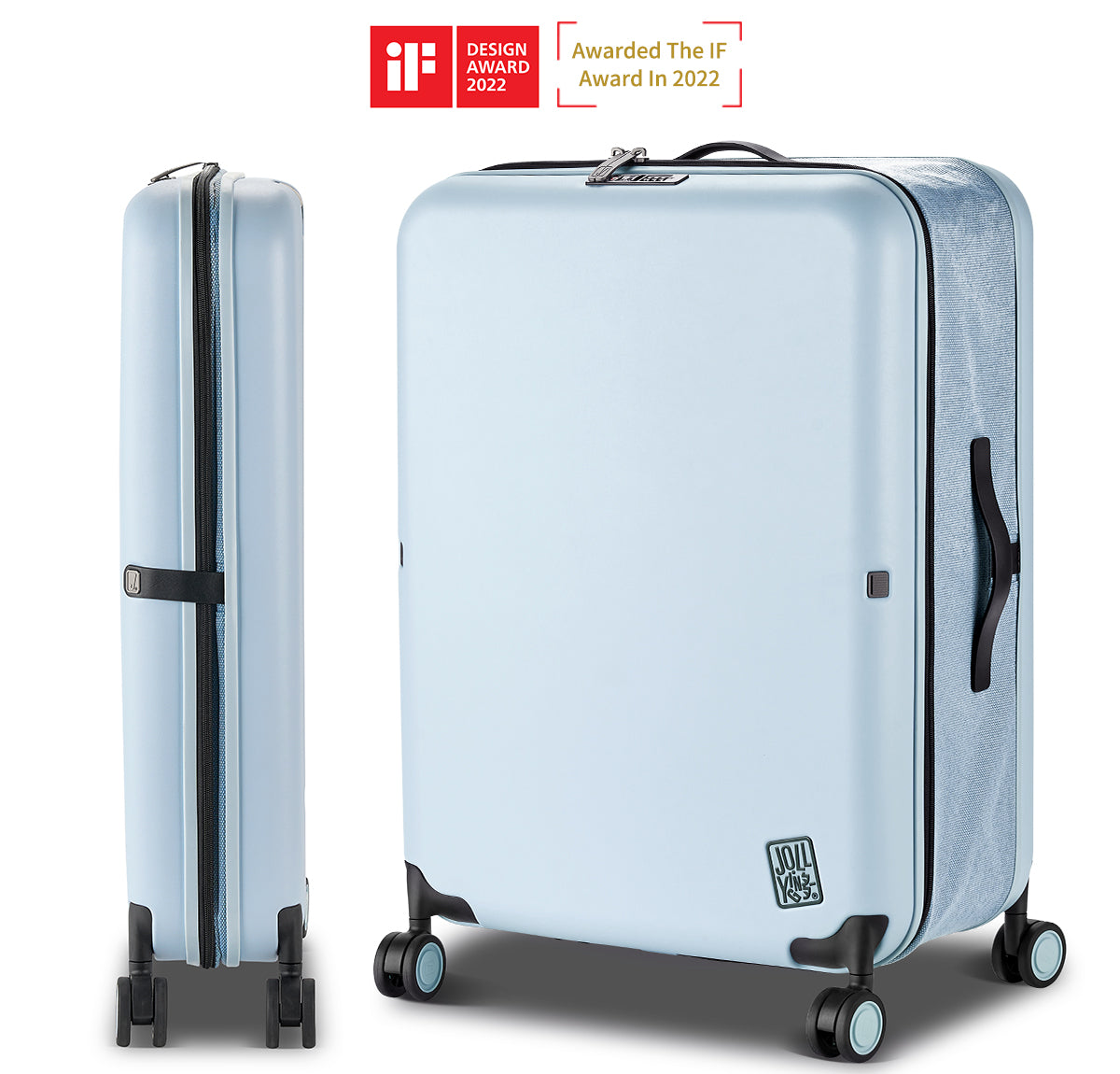 30" Foldable Check In Suitcases | Jollying Pebble